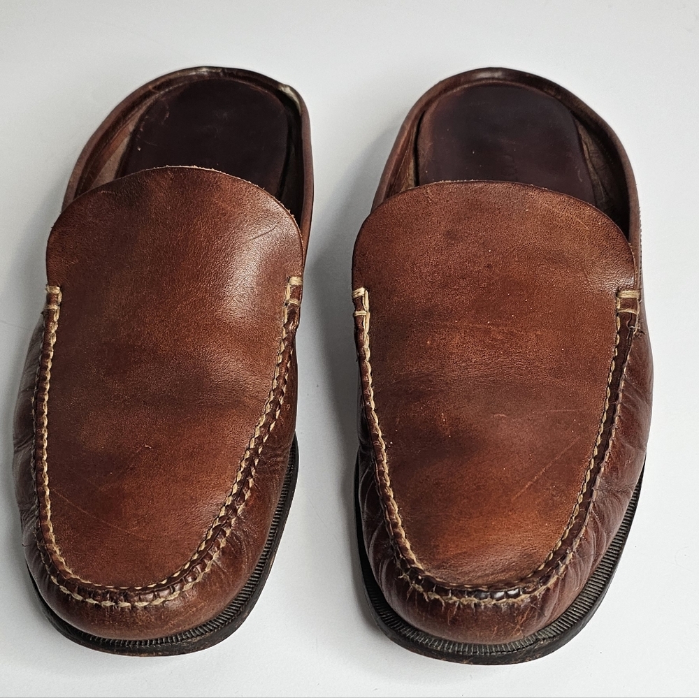 Cole Haan Vintage Country Womens Size 10.5 Backless Slip on Loafers Shoes - Picture 5 of 15